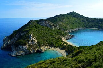 Corfu beach (Greece)