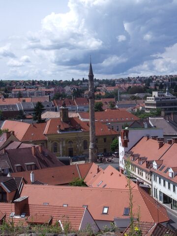 Eger castle view