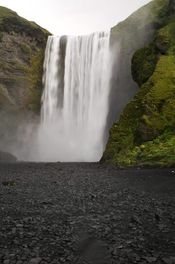 Skogafoss waterfall