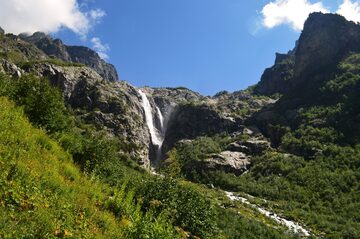 Ushba Waterfall