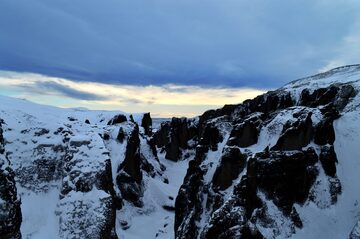 Fjaðrárgljúfur canyon
