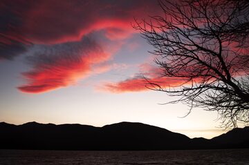 Lake Wanaka sunset