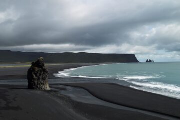 Black sand beach at Vík