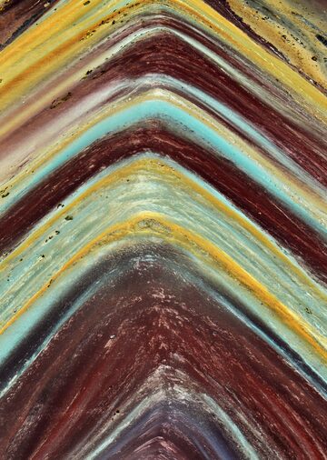 Rainbow Mountain close-up