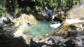 Canyoning in Bovec