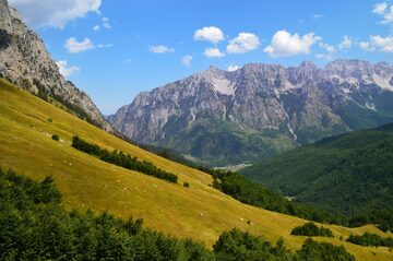 Albania mountain view