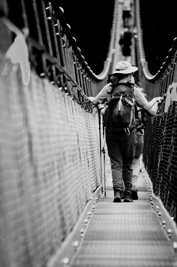 Charles Kuonen suspension bridge