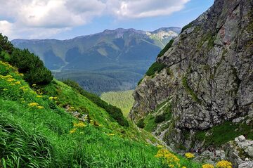 Slovakian mountain view
