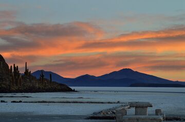 Bolivian sunset