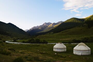 Nomadic yurts