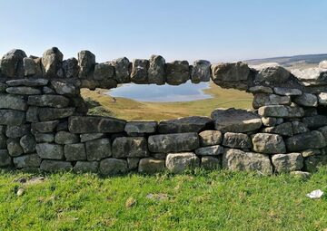 Hadrian's Wall through view