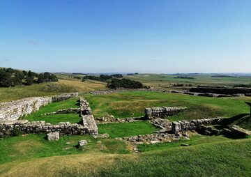 Hadrian's Wall Roman ruins